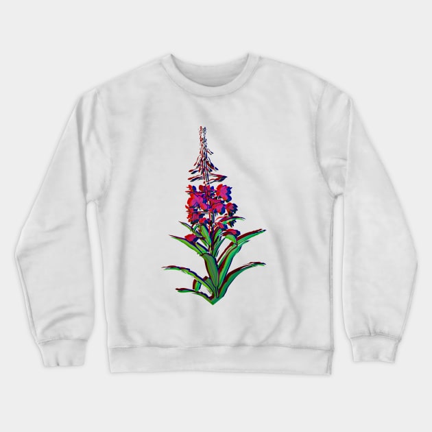 AK FIREWEED Crewneck Sweatshirt by SmartCraftCo